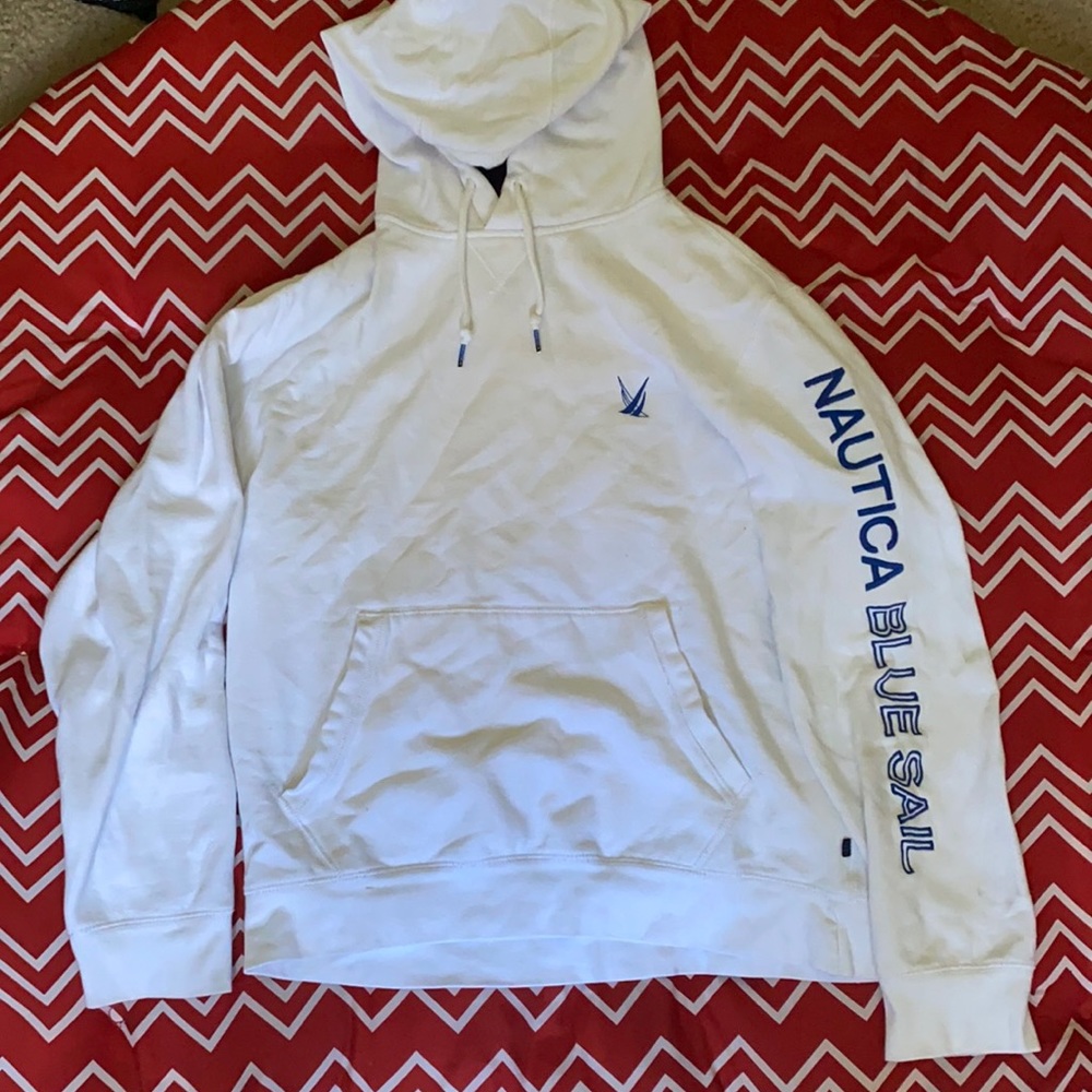 White Nautica Hoodie